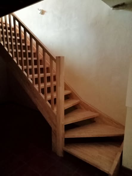 Escaliers & parquets — réalisation La Menuiserie Notarianni